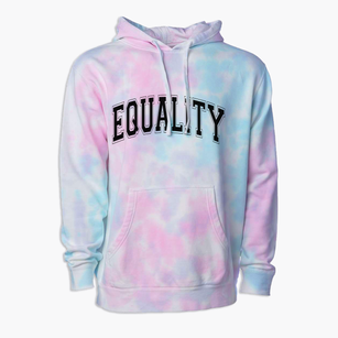 Equality Illinois Varsity Premium Tie-Dye Hoodie