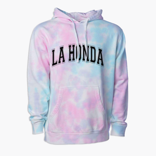 La Honda California Varsity Premium Tie-Dye Hoodie