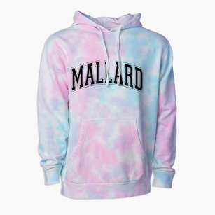 Mallard Iowa Varsity Premium Tie-Dye Hoodie