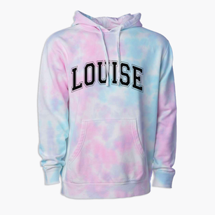 Louise Mississippi Varsity Premium Tie-Dye Hoodie