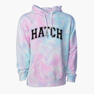 Hatch Utah Varsity Premium Tie-Dye Hoodie