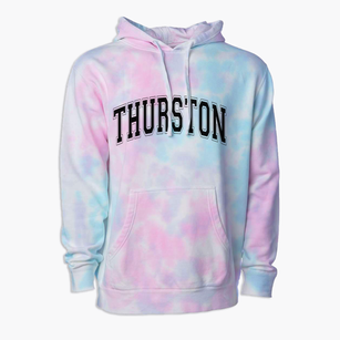 Thurston Nebraska Varsity Premium Tie-Dye Hoodie