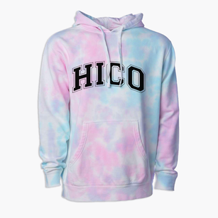 Hico West Virginia Varsity Premium Tie-Dye Hoodie