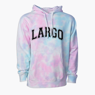 Largo Florida Varsity Premium Tie-Dye Hoodie