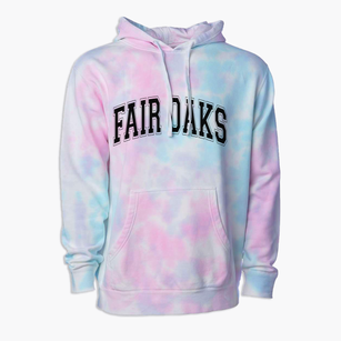 Fair Oaks Georgia Varsity Premium Tie-Dye Hoodie