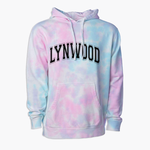 Lynwood California Varsity Premium Tie-Dye Hoodie