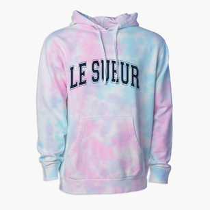 Le Sueur Minnesota Varsity Premium Tie-Dye Hoodie