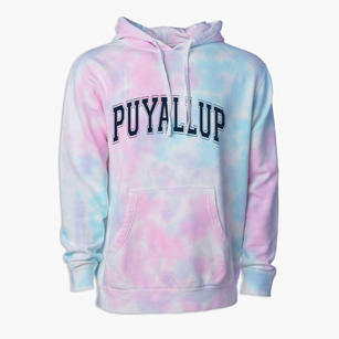 Puyallup Washington Varsity Premium Tie-Dye Hoodie