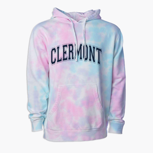 Clermont New York Varsity Premium Tie-Dye Hoodie
