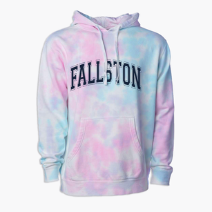 Fallston North Carolina Varsity Premium Tie-Dye Hoodie