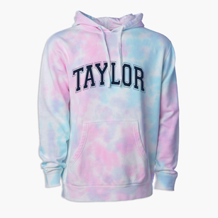 Taylor Arkansas Varsity Premium Tie-Dye Hoodie
