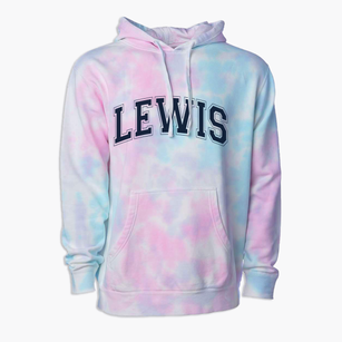 Lewis Kansas Varsity Premium Tie-Dye Hoodie