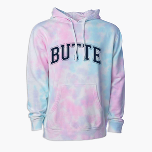 Butte Nebraska Varsity Premium Tie-Dye Hoodie