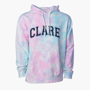 Clare New York Varsity Premium Tie-Dye Hoodie