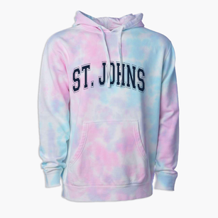 St. Johns Michigan Varsity Premium Tie-Dye Hoodie