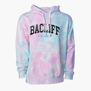 Bacliff Texas Urban Vibe Premium Tie-Dye Hoodie