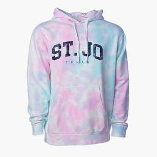 St. Jo Texas Urban Vibe Premium Tie-Dye Hoodie