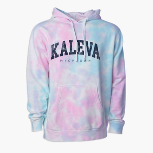 Kaleva Michigan Urban Vibe Premium Tie-Dye Hoodie