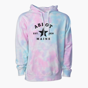 Abbot Maine Star Premium Tie-Dye Hoodie