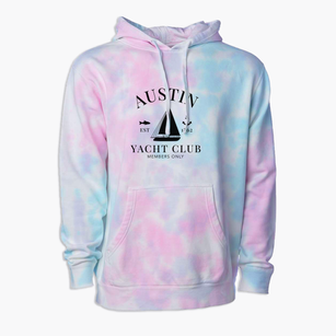 Austin Nevada Yacht Club Premium Tie-Dye Hoodie