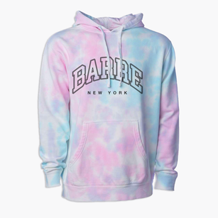 Barre New York Inline Premium Tie-Dye Hoodie