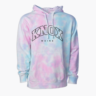 Knox Maine Inline Premium Tie-Dye Hoodie