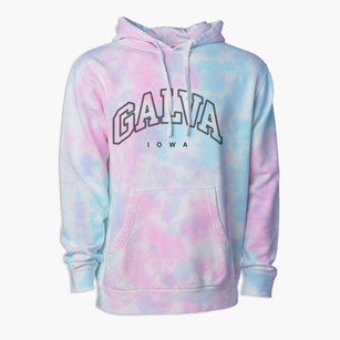 Galva Iowa Inline Premium Tie-Dye Hoodie