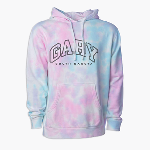 Gary South Dakota Inline Premium Tie-Dye Hoodie