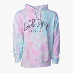 Lanett Alabama Inline Premium Tie-Dye Hoodie