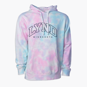 Lynd Minnesota Inline Premium Tie-Dye Hoodie