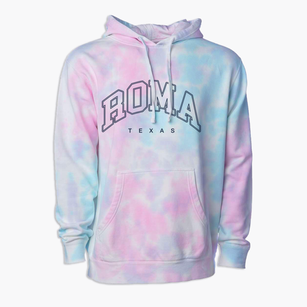 Roma Texas Inline Premium Tie-Dye Hoodie