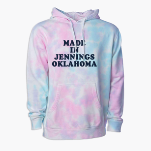 Jennings Oklahoma Classic 70s Premium Tie-Dye Hoodie