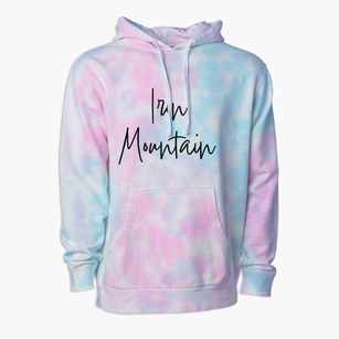 Iron Mountain Utah Freestyle Premium Tie-Dye Hoodie