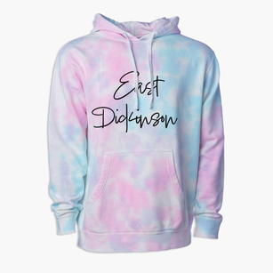 East Dickinson New York Freestyle Premium Tie-Dye Hoodie