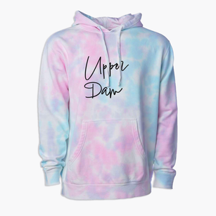 Upper Dam Maine Freestyle Premium Tie-Dye Hoodie