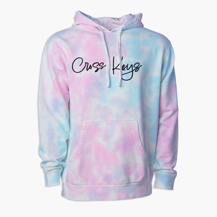 Cross Keys Virginia Freestyle Premium Tie-Dye Hoodie