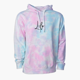 Lile West Virginia Freestyle Premium Tie-Dye Hoodie
