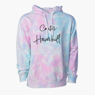 Center Haverhill New Hampshire Freestyle Premium Tie-Dye Hoodie
