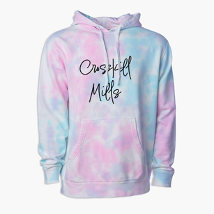 Crosskill Mills Pennsylvania Freestyle Premium Tie-Dye Hoodie