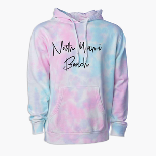North Miami Beach Florida Freestyle Premium Tie-Dye Hoodie