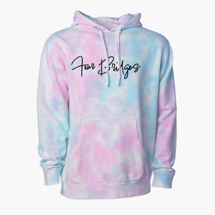 Four Bridges Ohio Freestyle Premium Tie-Dye Hoodie