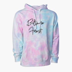 Biltmore Forest North Carolina Freestyle Premium Tie-Dye Hoodie