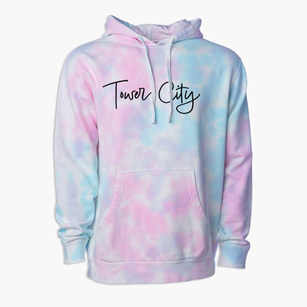 Tower City Pennsylvania Freestyle Premium Tie-Dye Hoodie