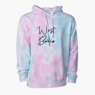West Burke Vermont Freestyle Premium Tie-Dye Hoodie