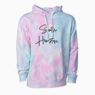 South Houston Texas Freestyle Premium Tie-Dye Hoodie