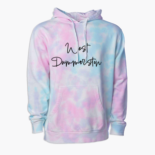 West Dummerston Vermont Freestyle Premium Tie-Dye Hoodie