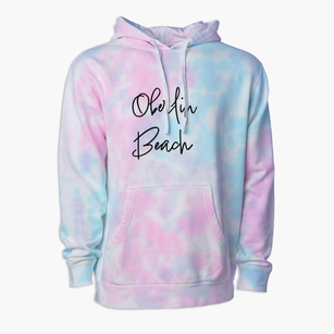 Oberlin Beach Ohio Freestyle Premium Tie-Dye Hoodie