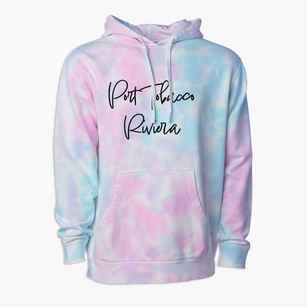 Port Tobacco Riviera Maryland Freestyle Premium Tie-Dye Hoodie