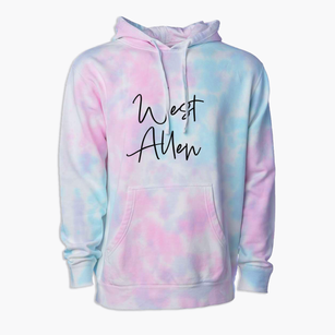 West Allen New York Freestyle Premium Tie-Dye Hoodie