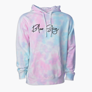 Blue Sky Tennessee Freestyle Premium Tie-Dye Hoodie